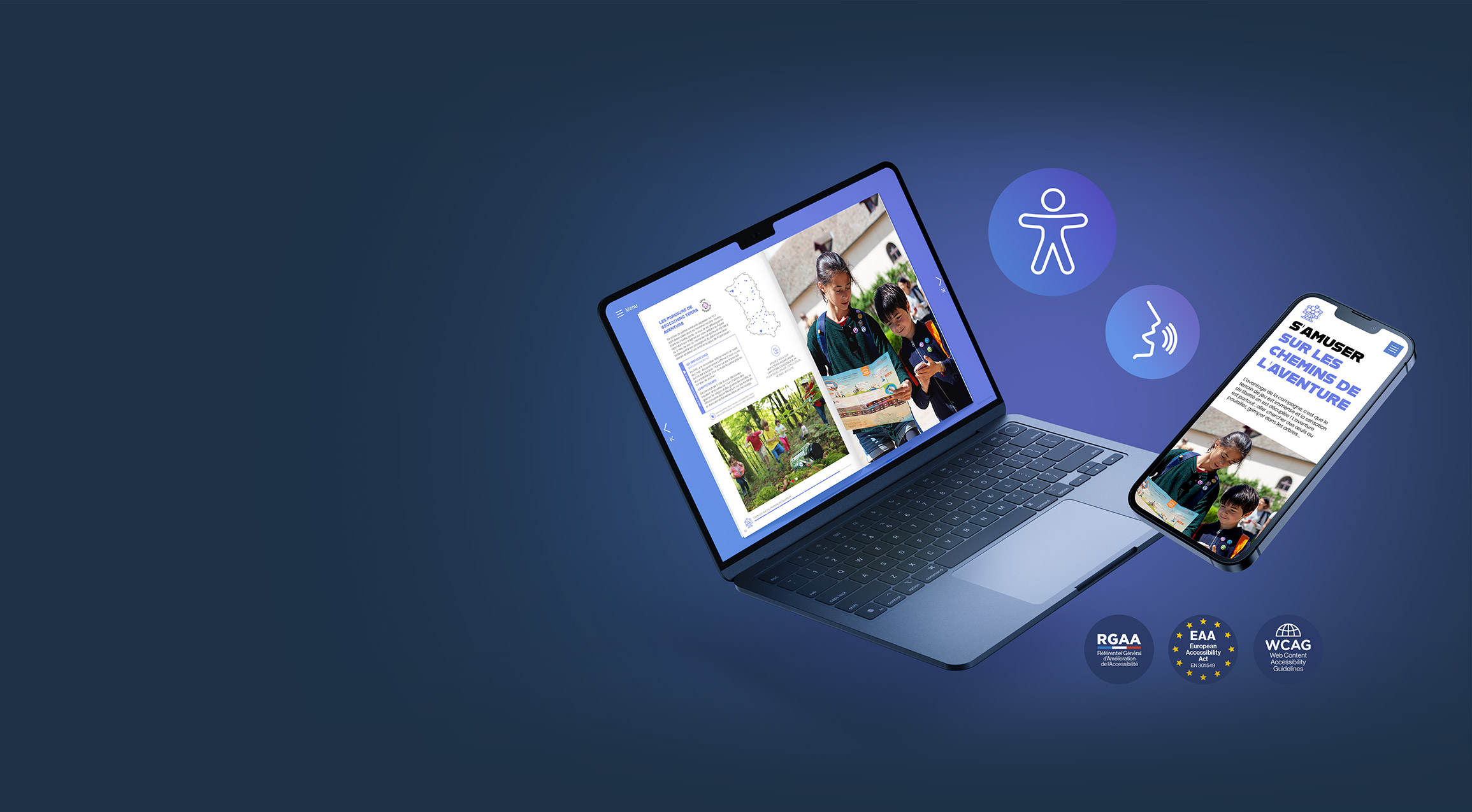 Your Fluidbook
compliant with
WCAG, EAA and RGAA