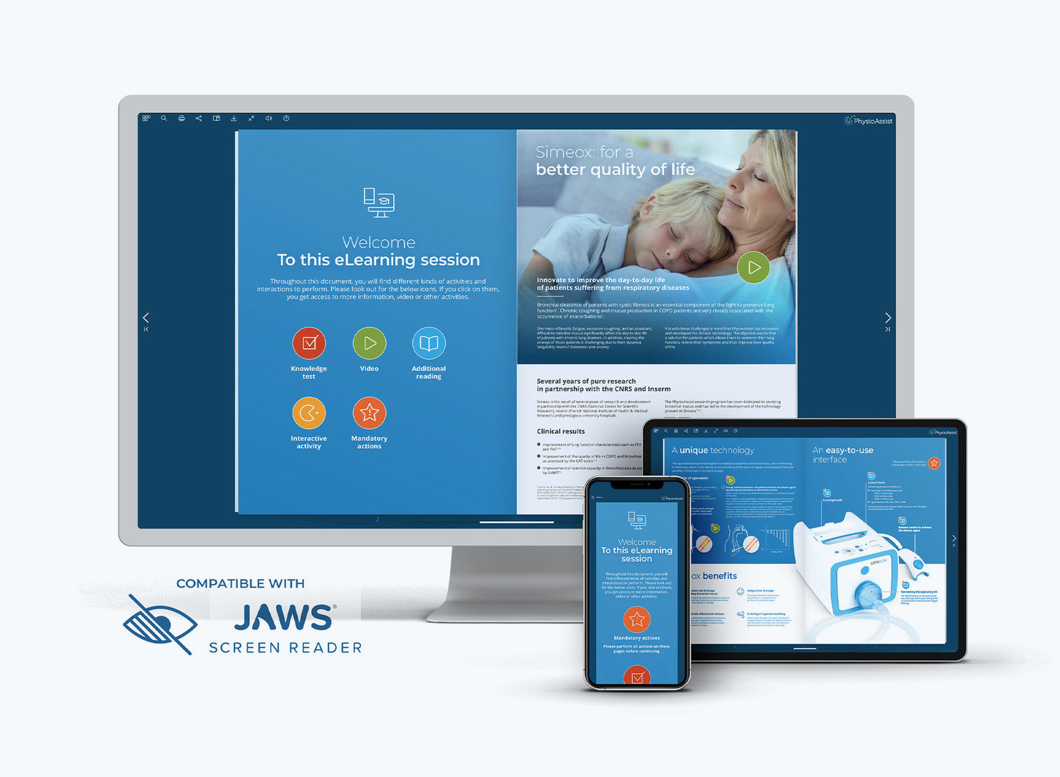 Accessible and adapted to everyone